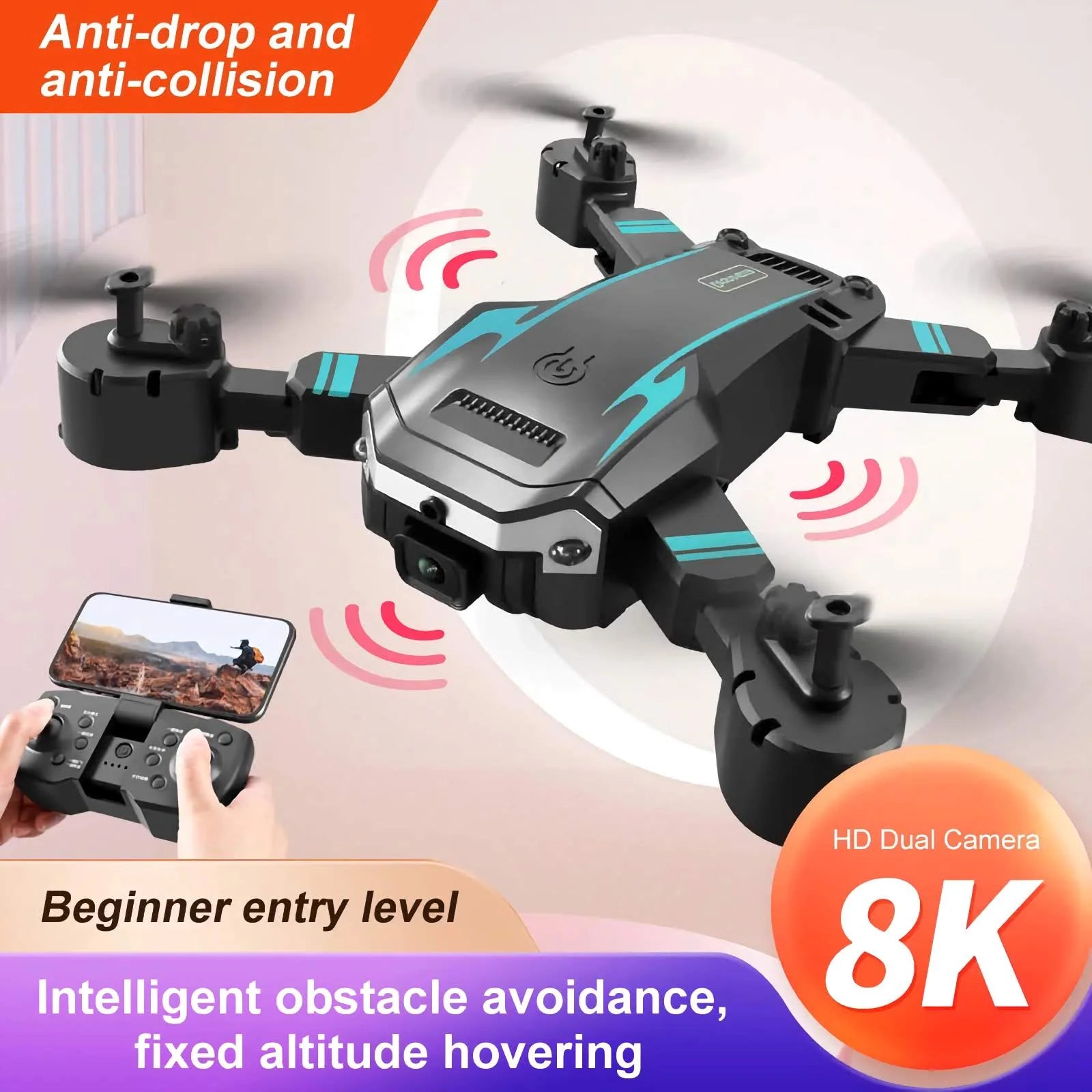 5G GPS Drone 8K Professional HD Camera