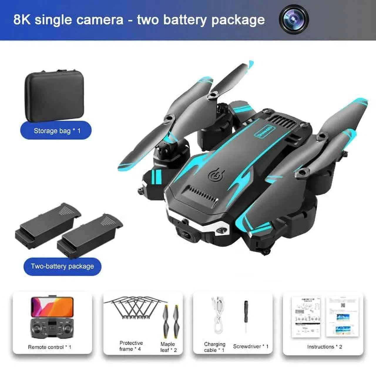 5G GPS Drone 8K Professional HD Camera