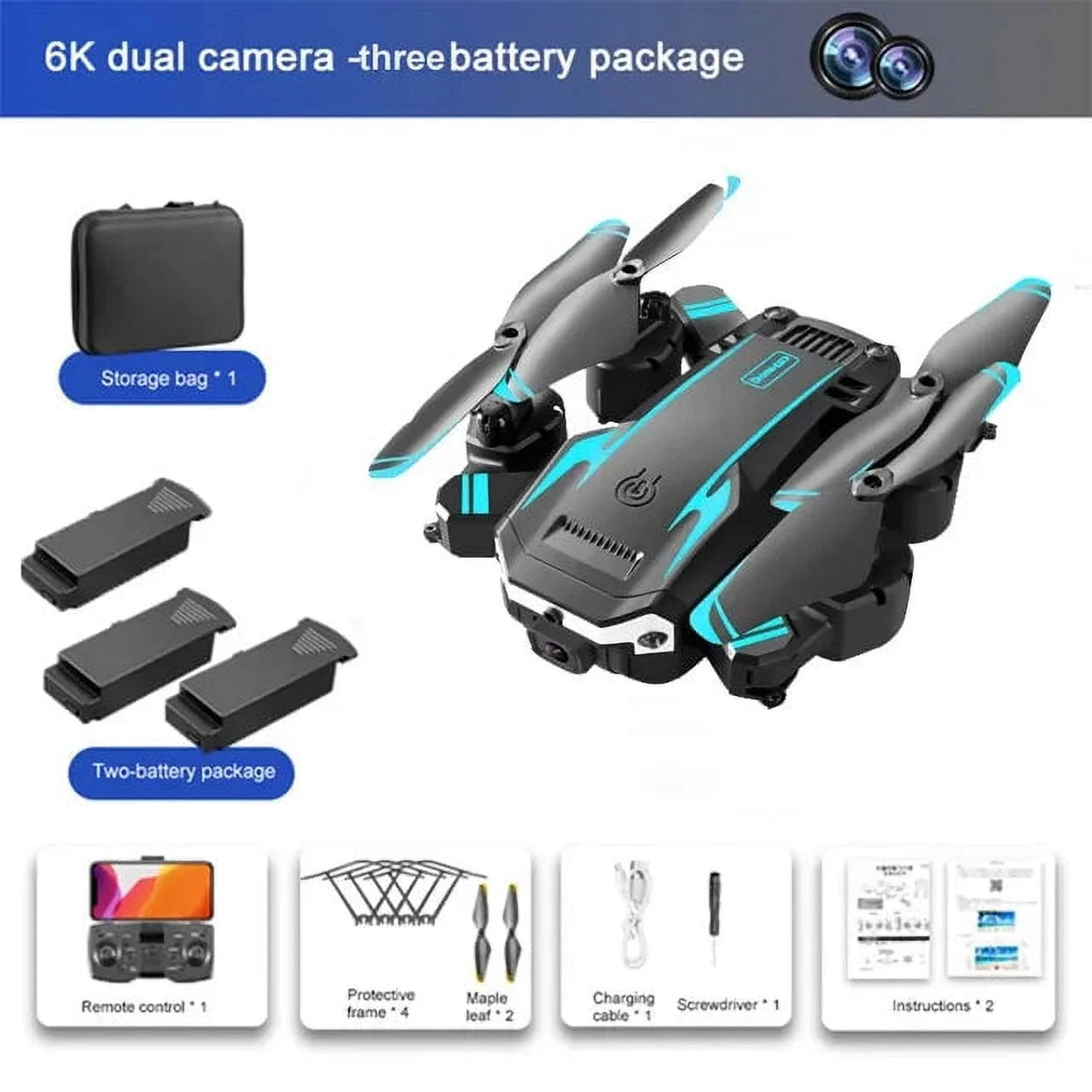 5G GPS Drone 8K Professional HD Camera