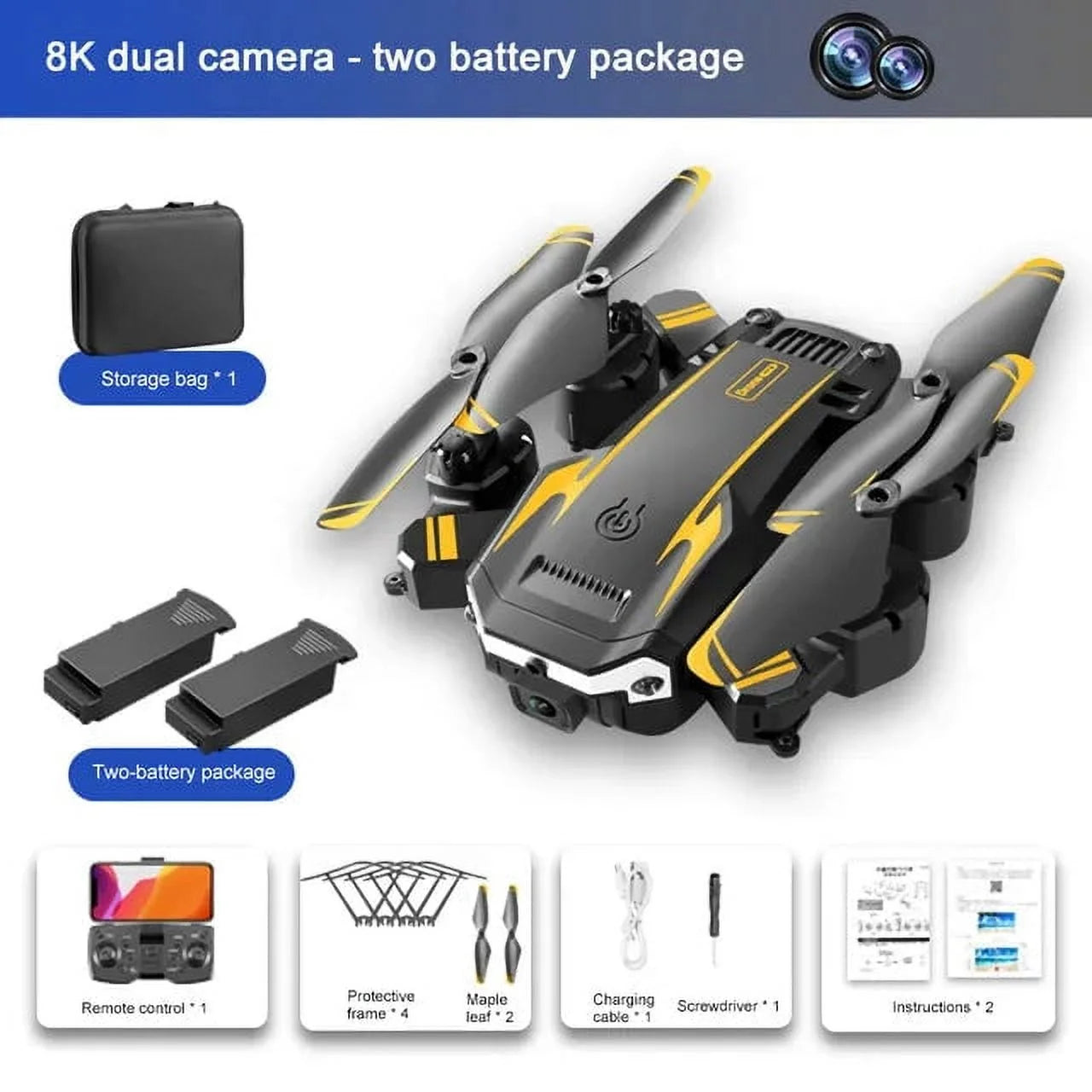 5G GPS Drone 8K Professional HD Camera