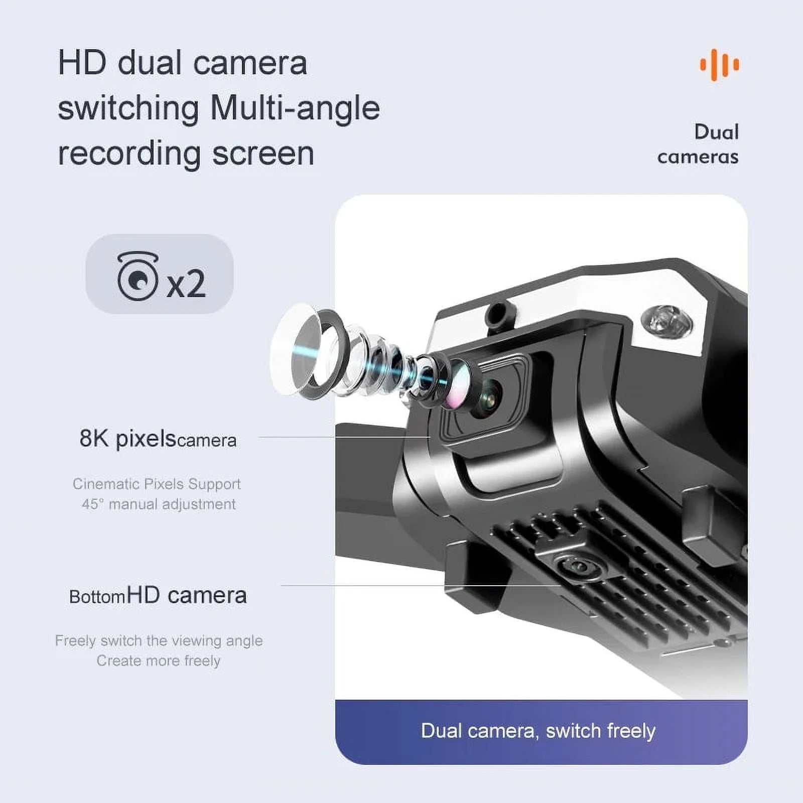 5G GPS Drone 8K Professional HD Camera