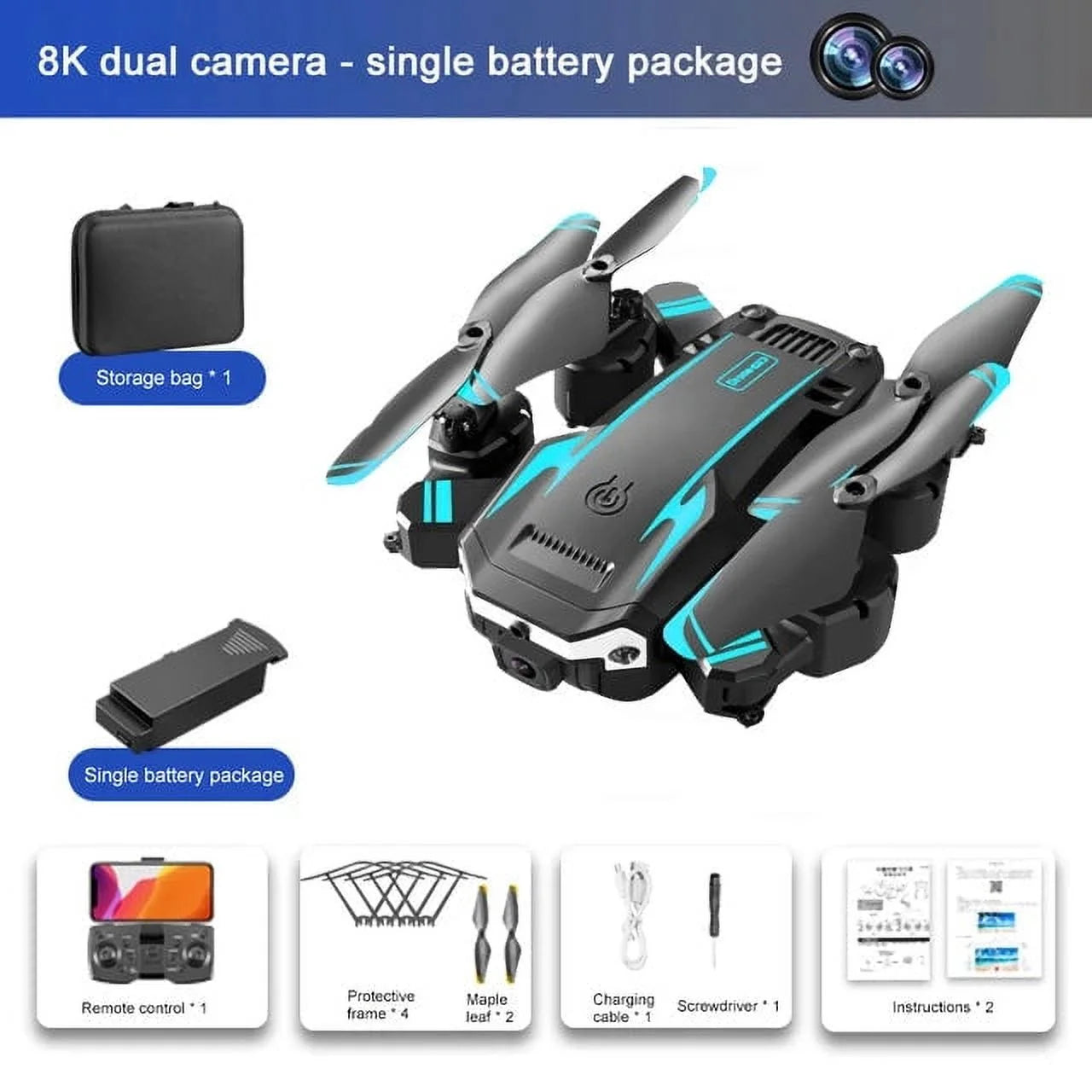5G GPS Drone 8K Professional HD Camera