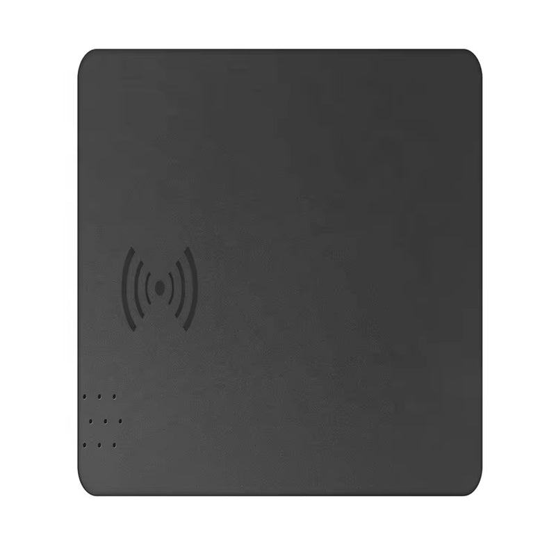 Fast Charger PU Leather Wireless Charging Mouse Pad Wireless Charger Mousepad with Wireless Charger with QI CE Rohs