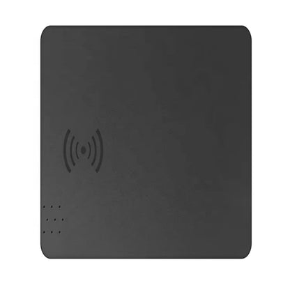 Fast Charger PU Leather Wireless Charging Mouse Pad Wireless Charger Mousepad with Wireless Charger with QI CE Rohs