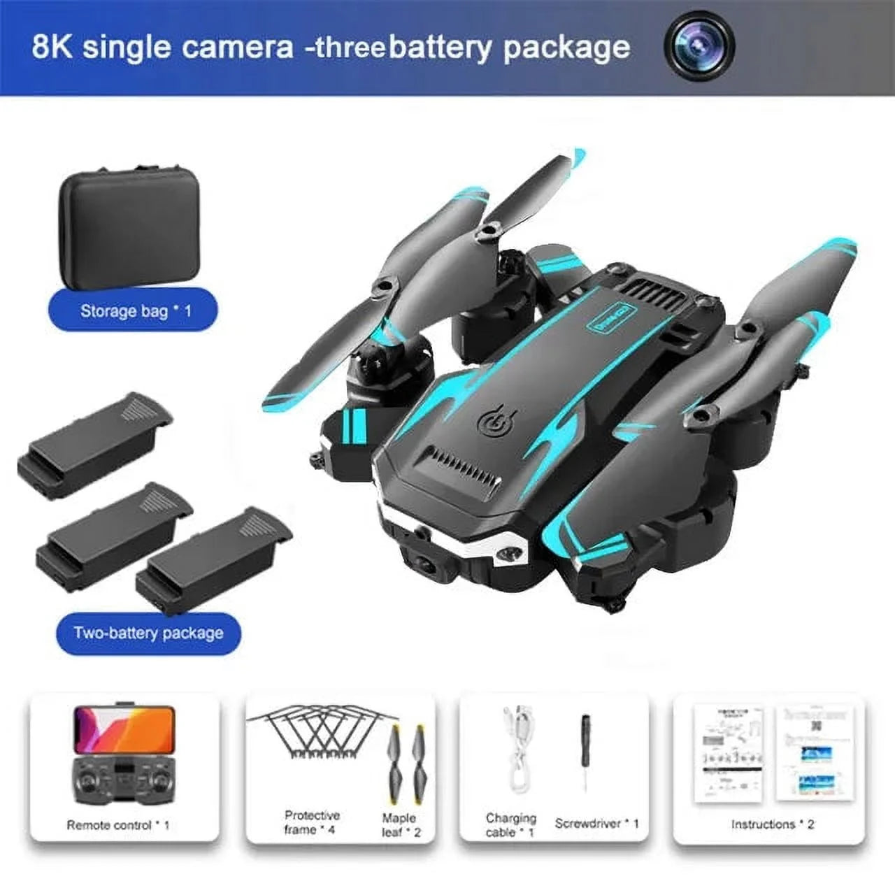 5G GPS Drone 8K Professional HD Camera