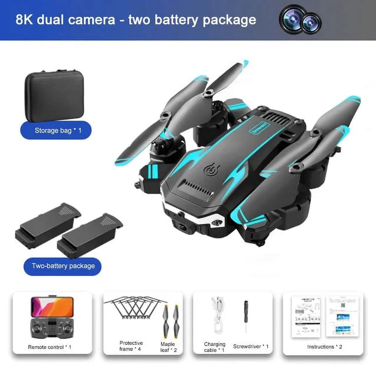 5G GPS Drone 8K Professional HD Camera
