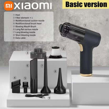 Xiaomi Car Vacuum Cleaner 2-In-1 Portable 99000Pa Wireless Car Vacuum Cleaner Handheld Home Car Dual Use Car Vacuum Cleaners