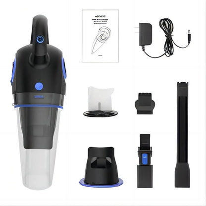 Strong Suction Car Vacuum & Hand Vacuum, Handheld Vacuum Cordless, Rechargeable Handy Vac