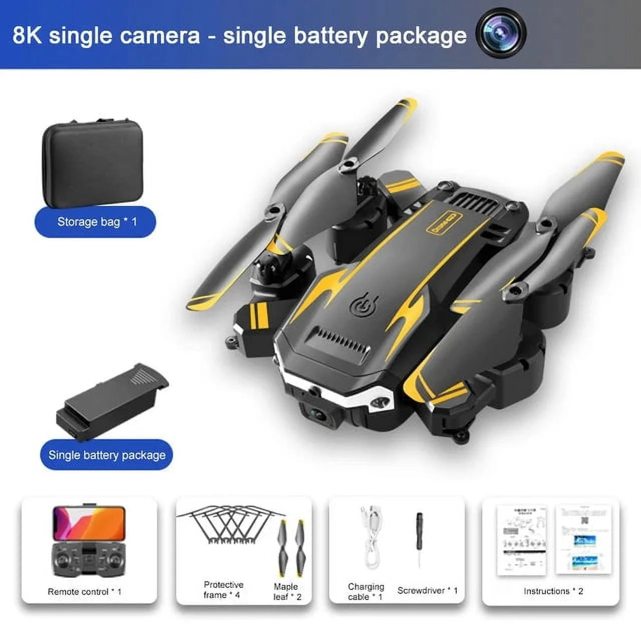 5G GPS Drone 8K Professional HD Camera