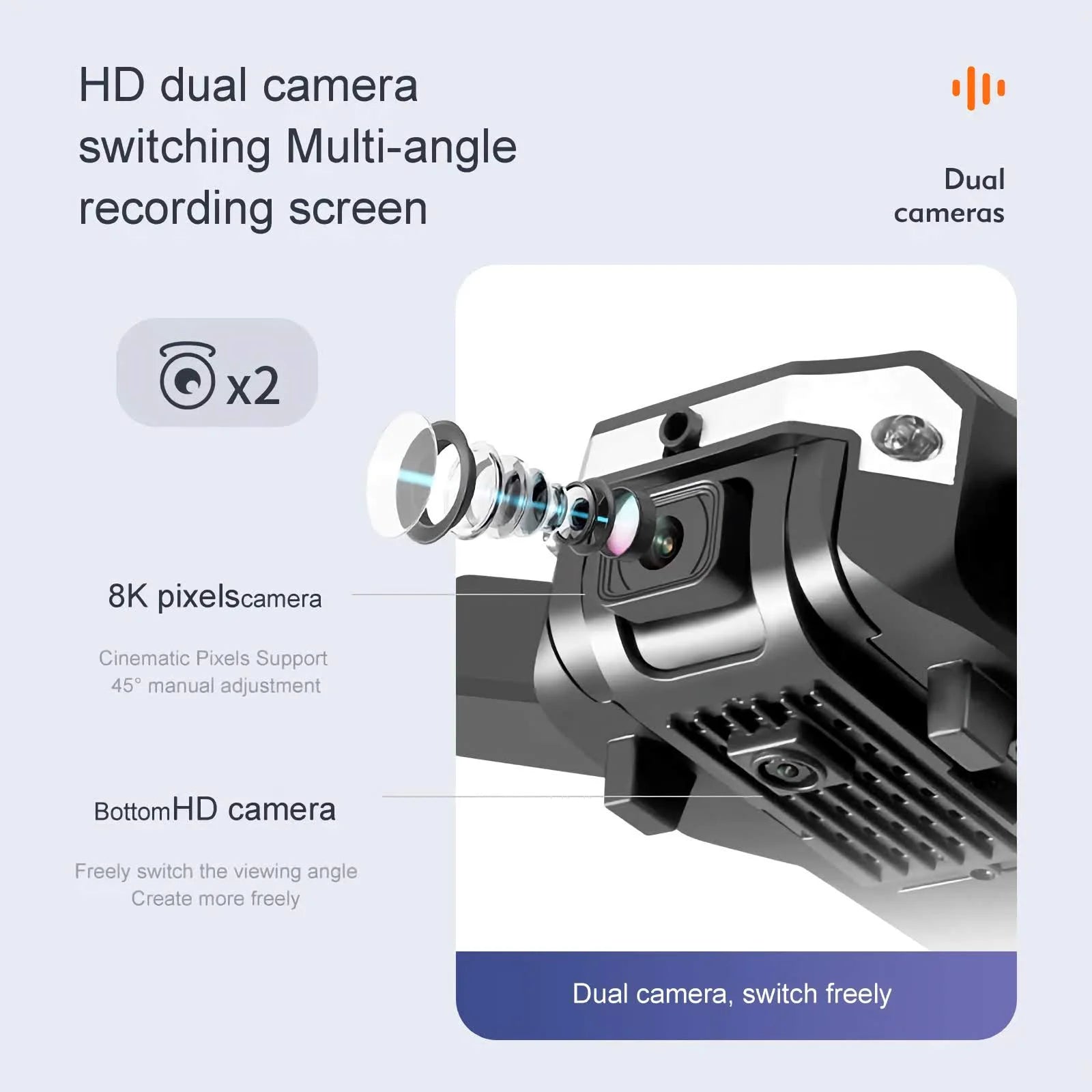 5G GPS Drone 8K Professional HD Camera